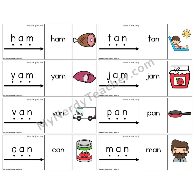 Nasalized A (am, an) (C13 — Blend It Puzzles)