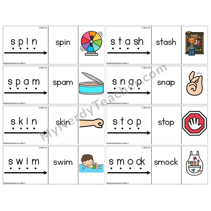 S Blends (C13 — Blend It Puzzles)