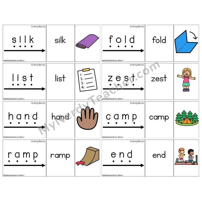 Ending Blends (C13 — Blend It Puzzles)