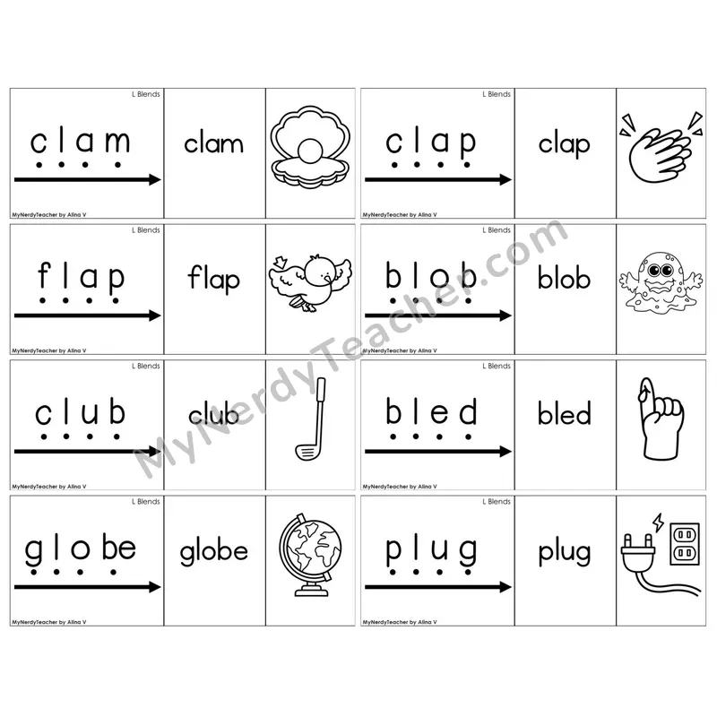 L Blends — BW (C13 — Blend It Puzzles)