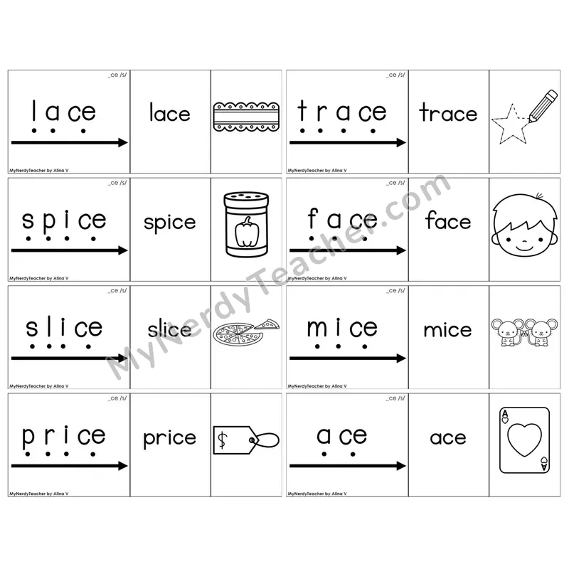 Soft C (_ce /s/) — BW (C13 — Blend It Puzzles)