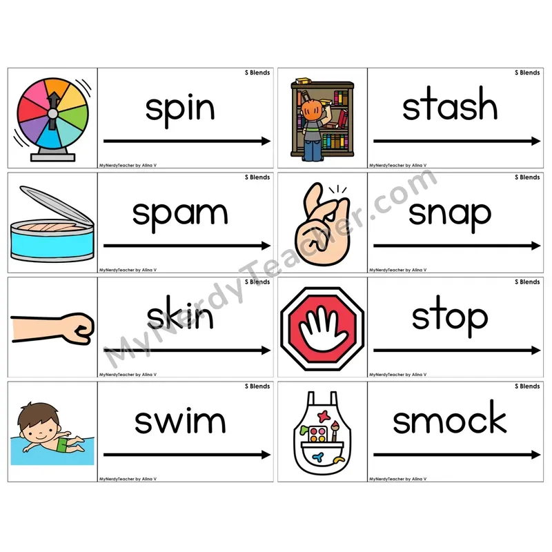 S Blends (C14 — Blending Cards)