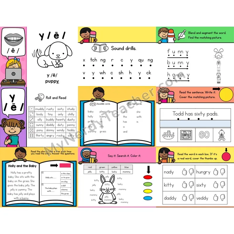 y as Long E Editable PowerPoint