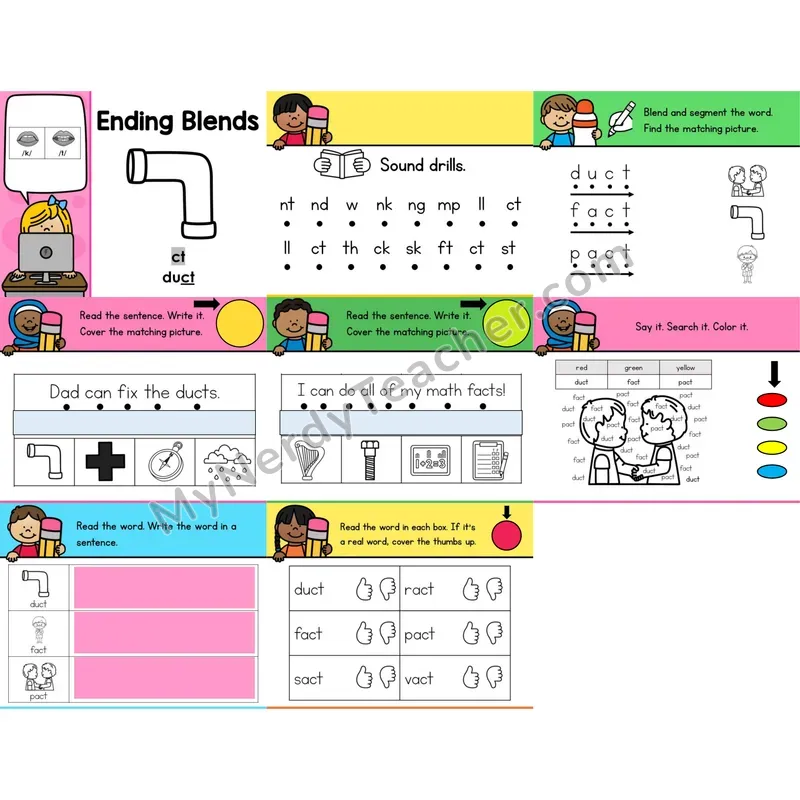 Ending Blend -ct Editable PowerPoint