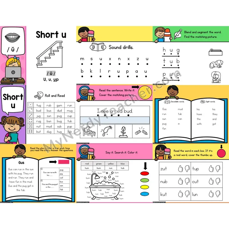 Short U Editable PowerPoint