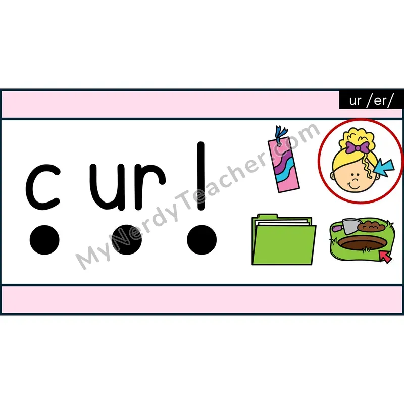 ur R-Controlled Decodable Words — Google Slides