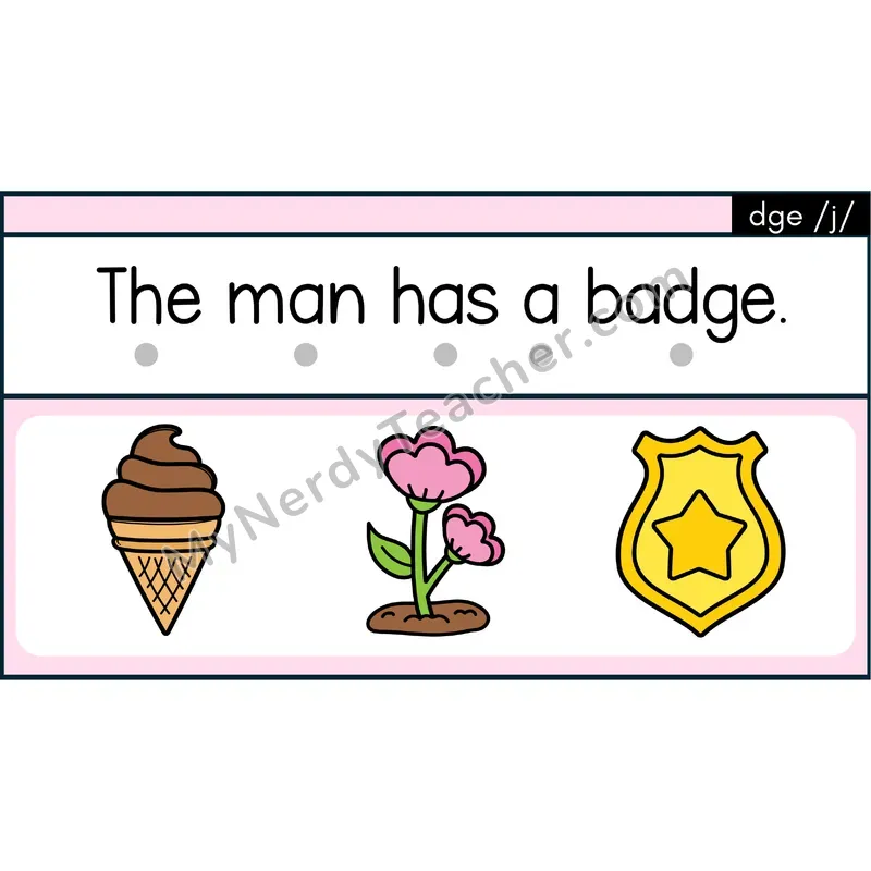 dge Trigraph Decodable Sentences — Google Slides