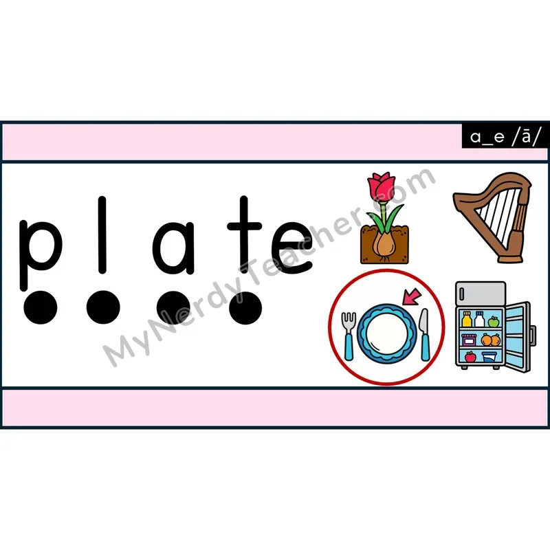 VCe Long A (a_e) Decodable Words — PowerPoint
