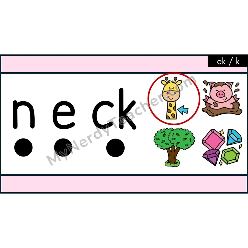 ck Digraph Decodable Words — PowerPoint