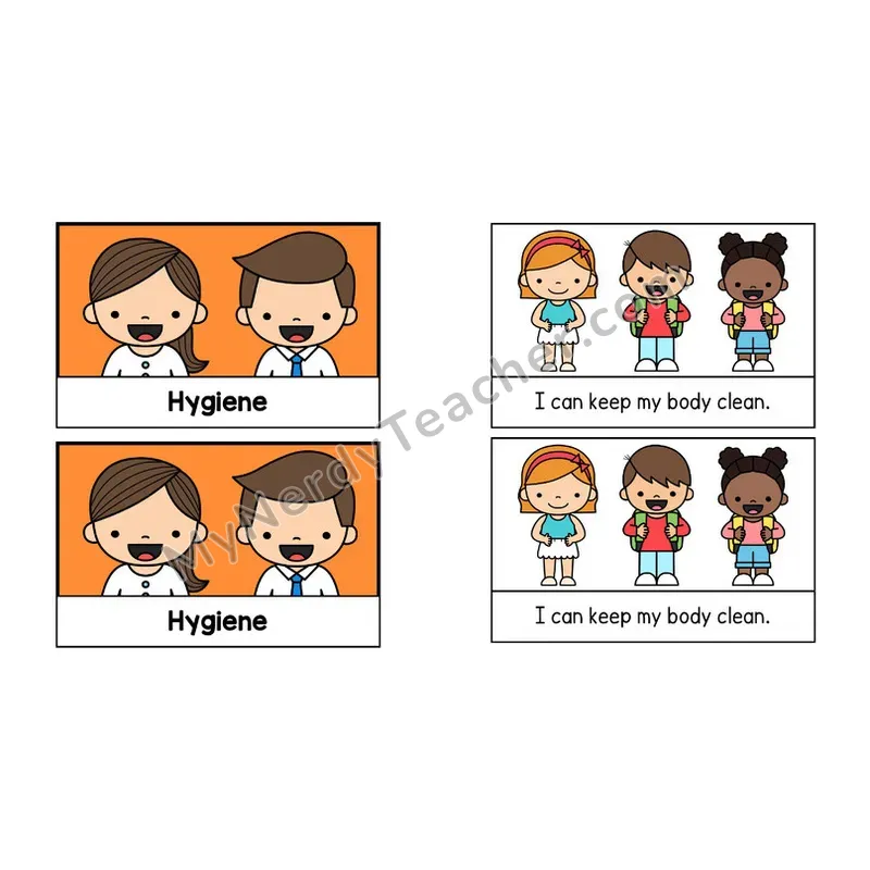 Hygiene Social Story Booklet — Color