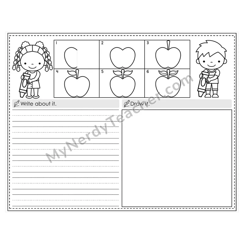 Alphabet Directed Drawing Mini Books — Letter Sounds A-Z