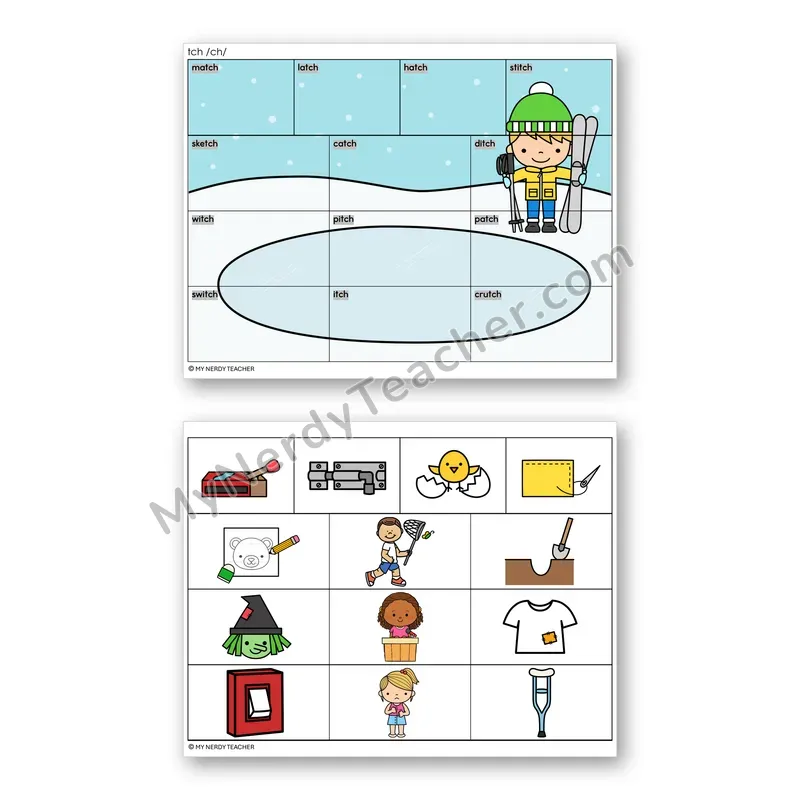 Trigraph TCH Mystery Picture Puzzle — Color