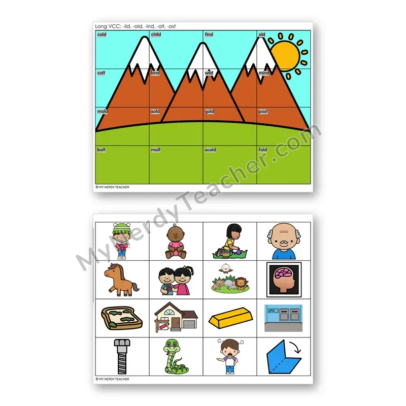 Long VCC Patterns Mystery Picture Puzzle — Color